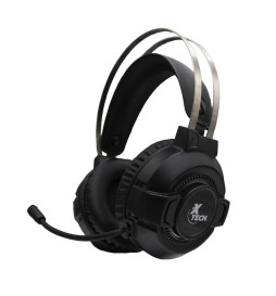 XTECH AUDIFONOS MORRIGHAN ALAMBRICOS GAMING STEREO ILUMINACION LED  TRS+ USB CON MICROFONO  (XTH-565)
