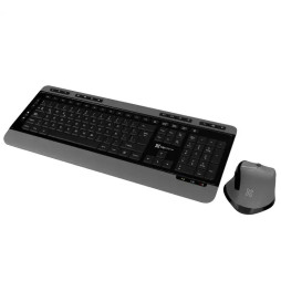 KLIPXTREME COMBO TECLADO Y MOUSE MAGNIFIK INALAMBRICO ULTRADELGADO 2.4GHz  (KBK520)