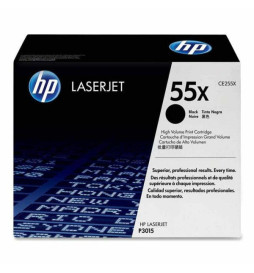 HP TONER LASERJET 55X NEGRO M525dn, M525f, M525c  (CE255X)