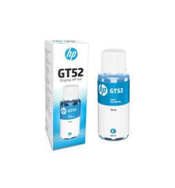 HP BOTELLA DE TINTA GT52  AZUL IMP 520, 580, 530, 720, 750, 790 (M0H54AL)