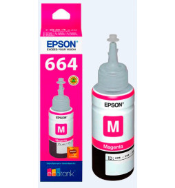 EPSON BOTELLA DE TINTA T664 MAGENTA(T664320-AL)