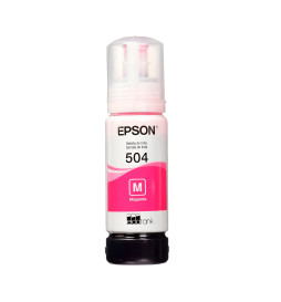 EPSON BOTELLA DE TINTA MAGENTA T504  ORIGINAL 7500PAGS