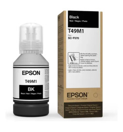 EPSON BOTELLA DE TINTA EPSON T49H 140ML NEGRA PARA PLOTTER SURECOLOR T3170X